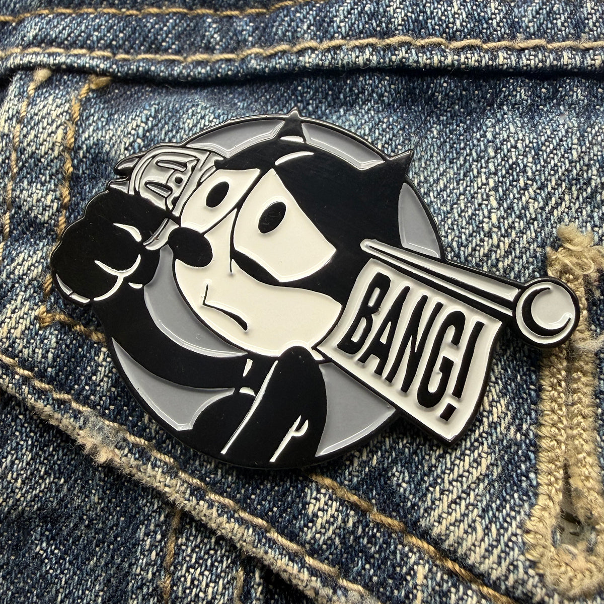 Jokes On Me 1.75" Soft Enamel Pin
