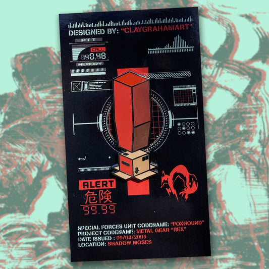 It's Just a Box! 1.5" Hard Enamel Pin