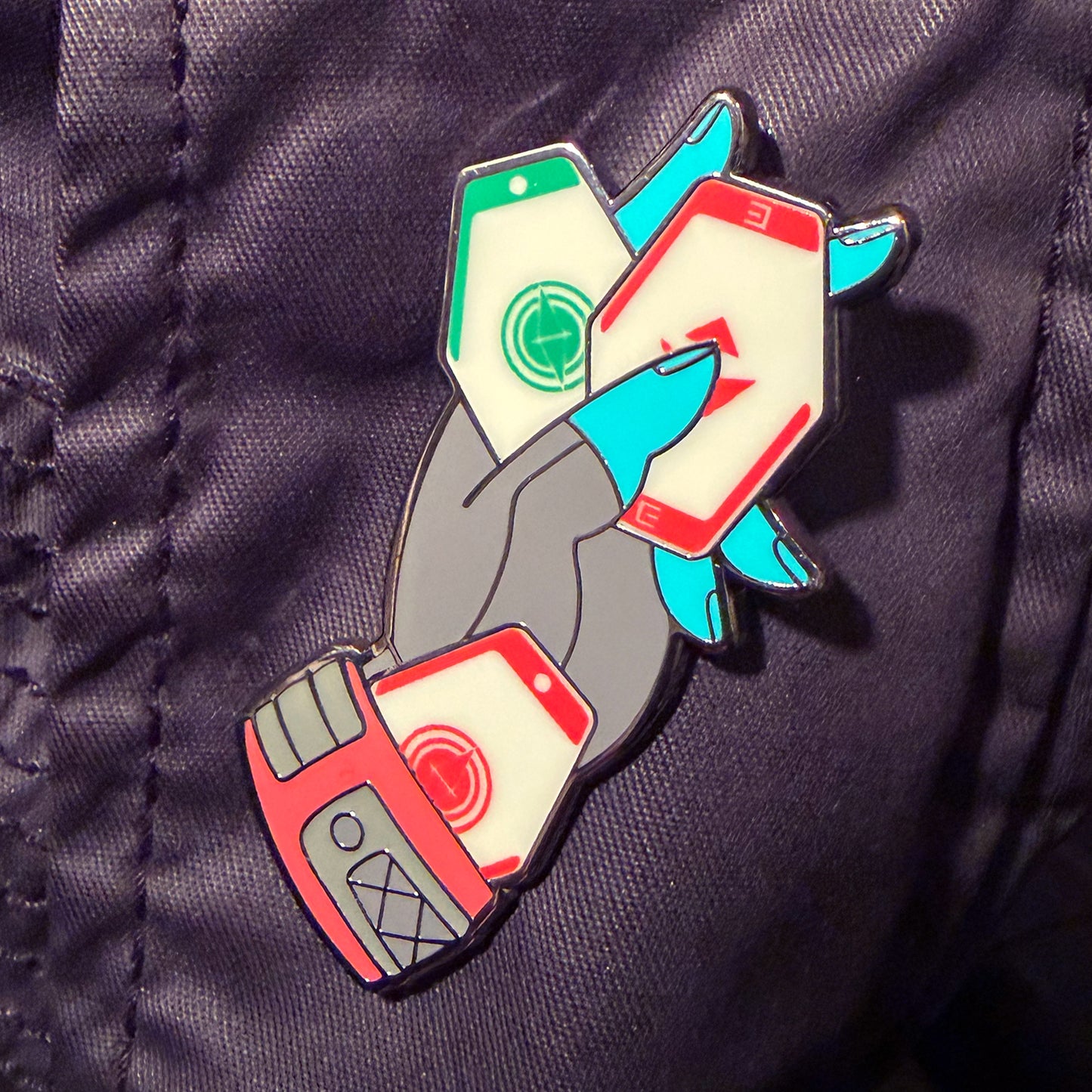 Pure Luck 1.75" Hard Enamel Pin