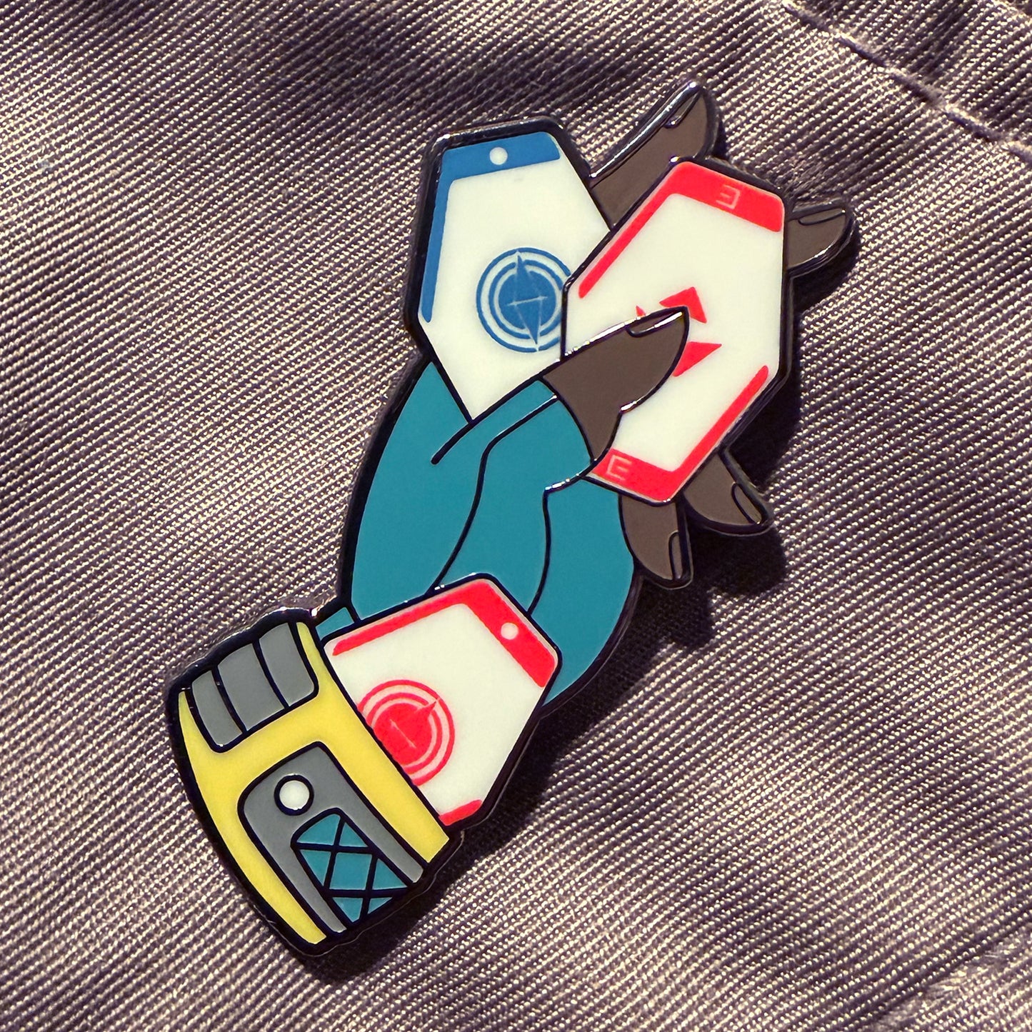 Pure Luck 1.75" Hard Enamel Pin
