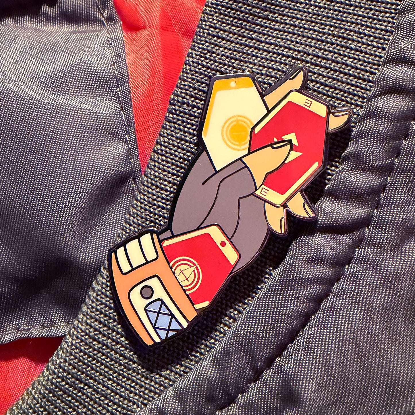 Pure Luck 1.75" Hard Enamel Pin