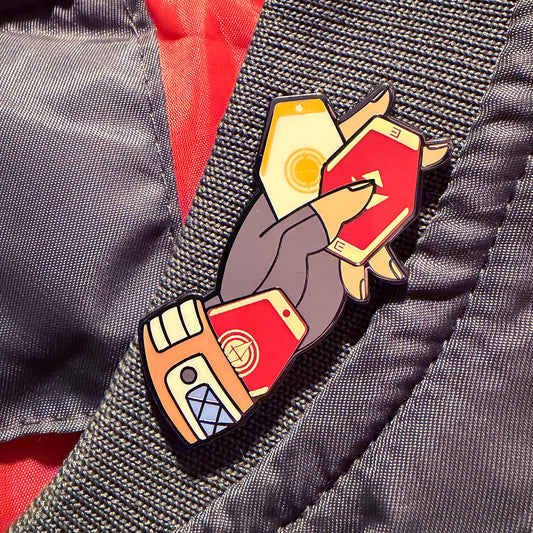 Pure Luck 1.75" Hard Enamel Pin