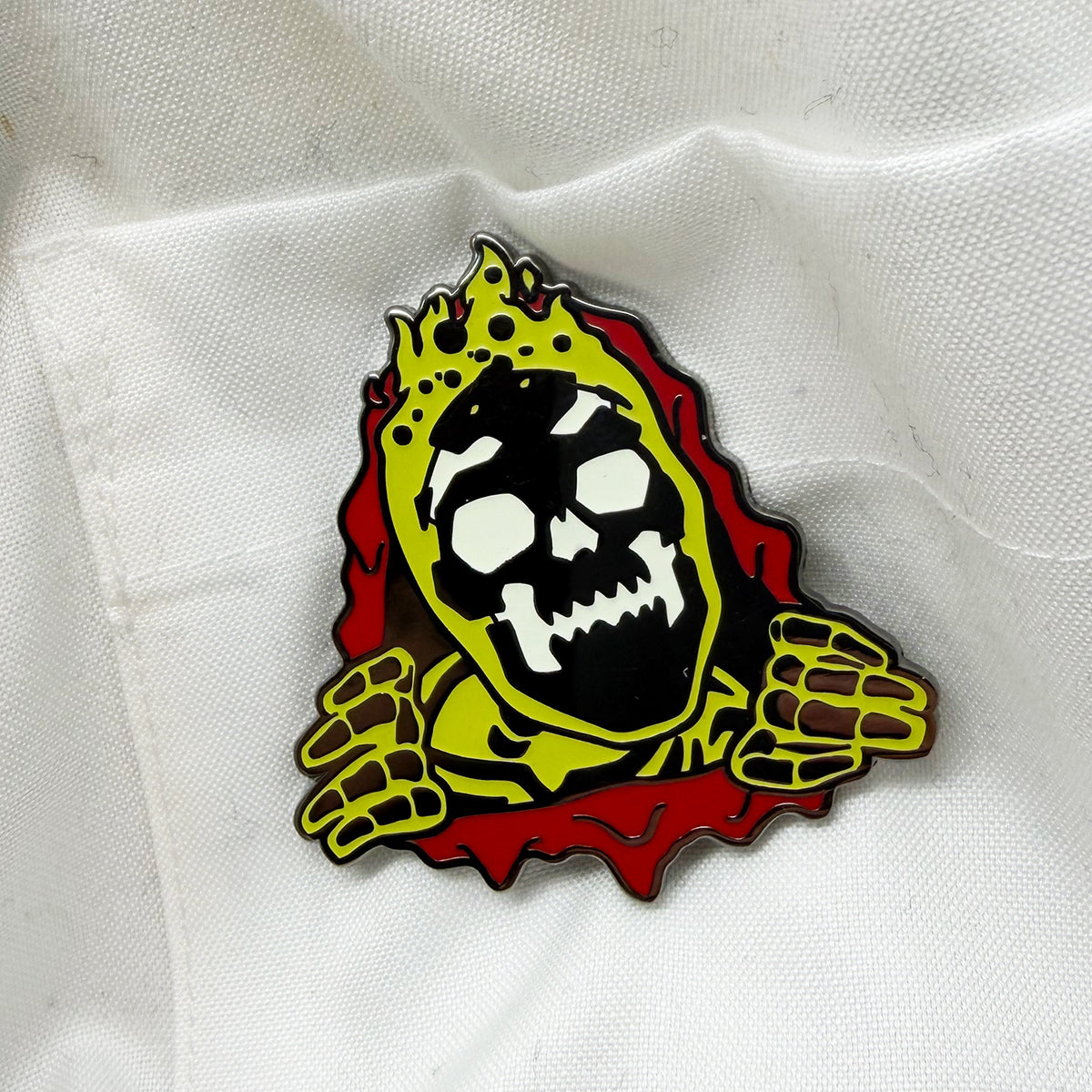 Here's Phossy 1.75" Hard Enamel Pin with GLOW
