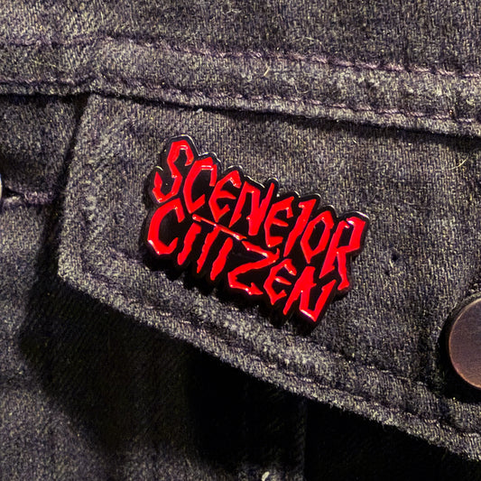 Sceneior Citizen 1.5" Soft Enamel Pin