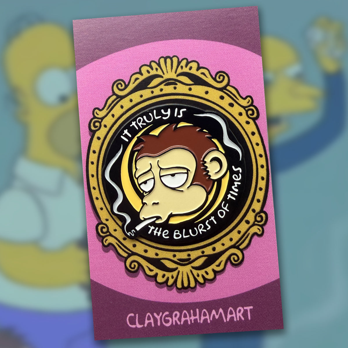Blurst of Times 1.5" Soft Enamel Pin
