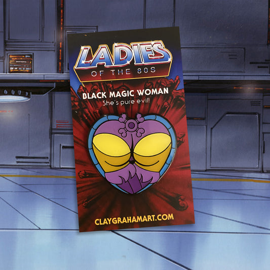 Ladies of the 80s 1.5" soft enamel pins