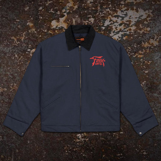 Fink MFG. embroidered work jacket