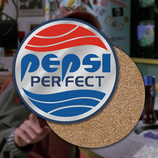 Future Perfect Cola  premium corkback coaster