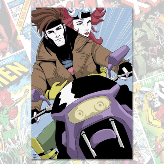 Gambit's Ride matte poster