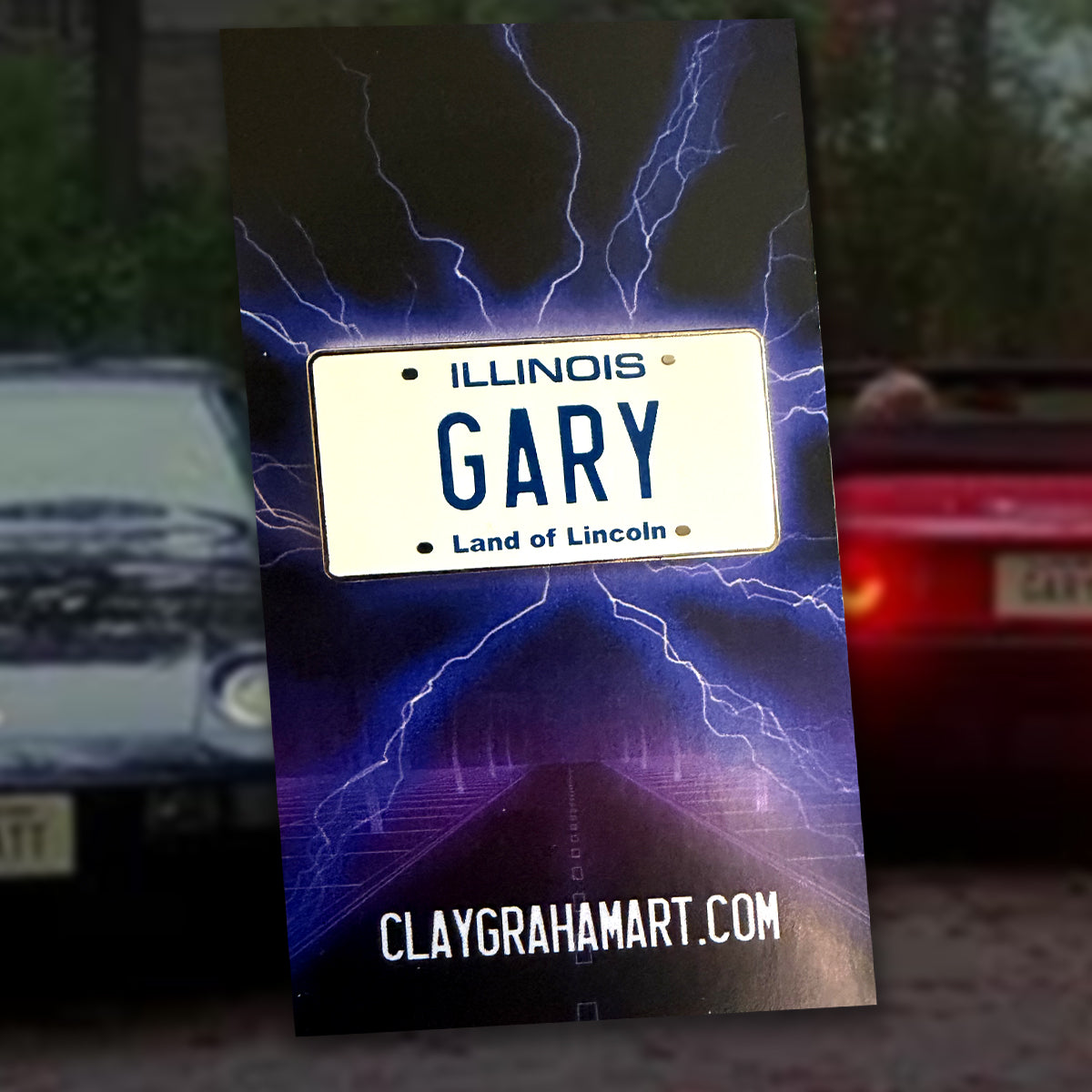 Weird Friends Plates 1.5" Hard Enamel Pin