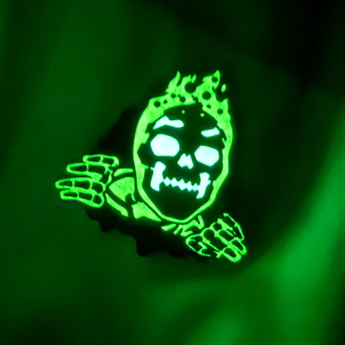 Here's Phossy 1.75" Hard Enamel Pin with GLOW
