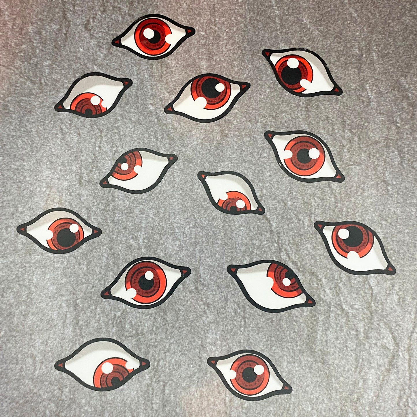 Ultimate Vampire Eyes vinyl sticker sheet