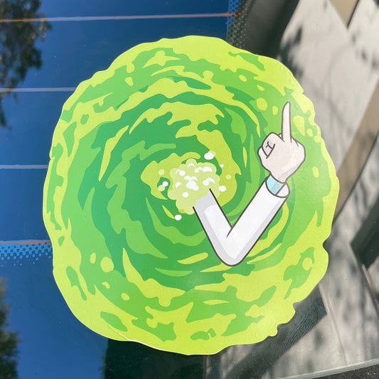 Peace Among Worlds window cling