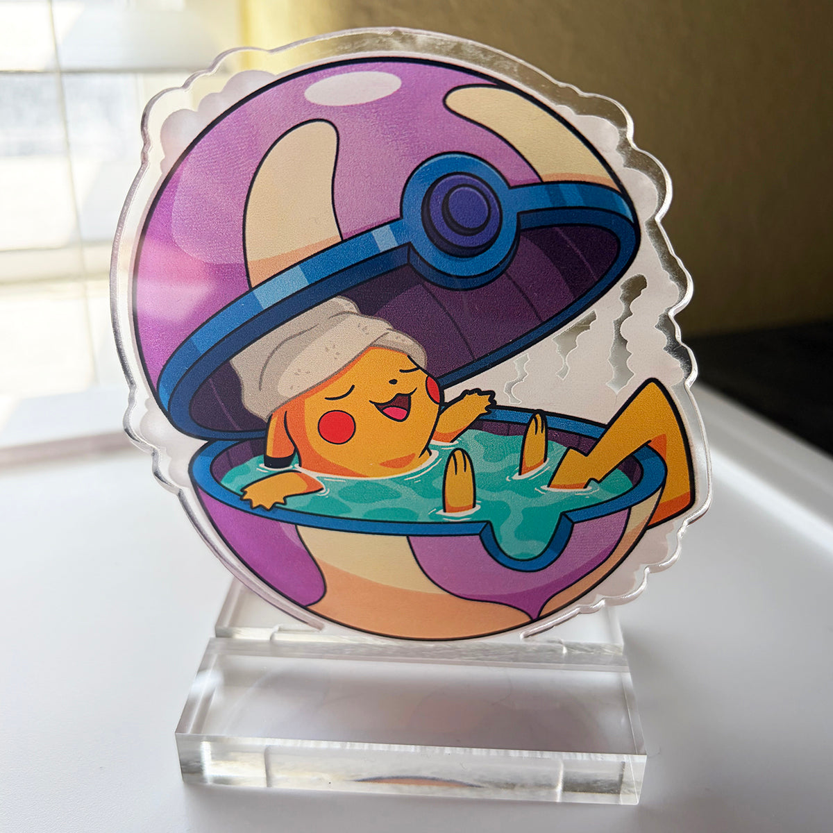 Self Care Heal Ball acrylic standee