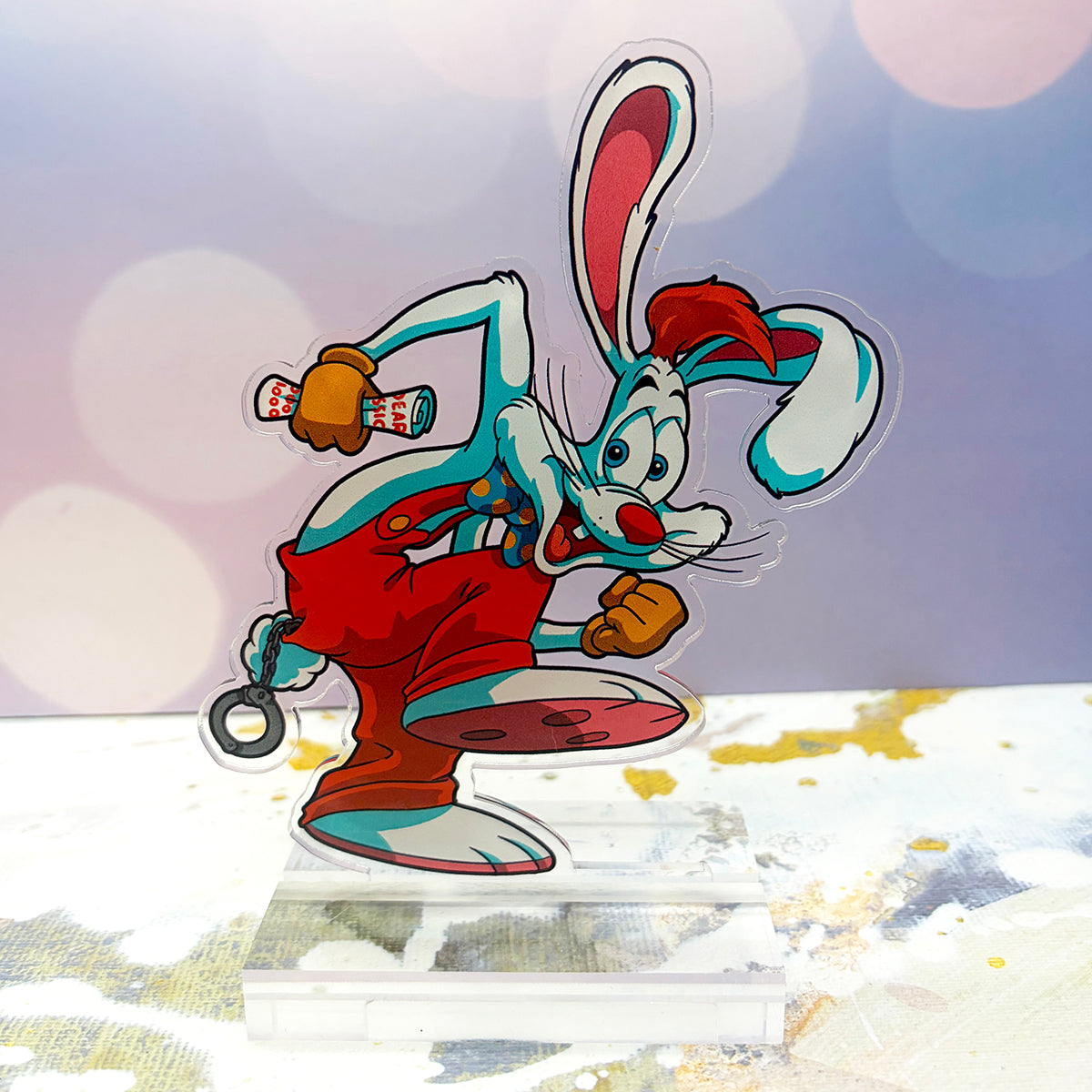 INK-182 acrylic standee