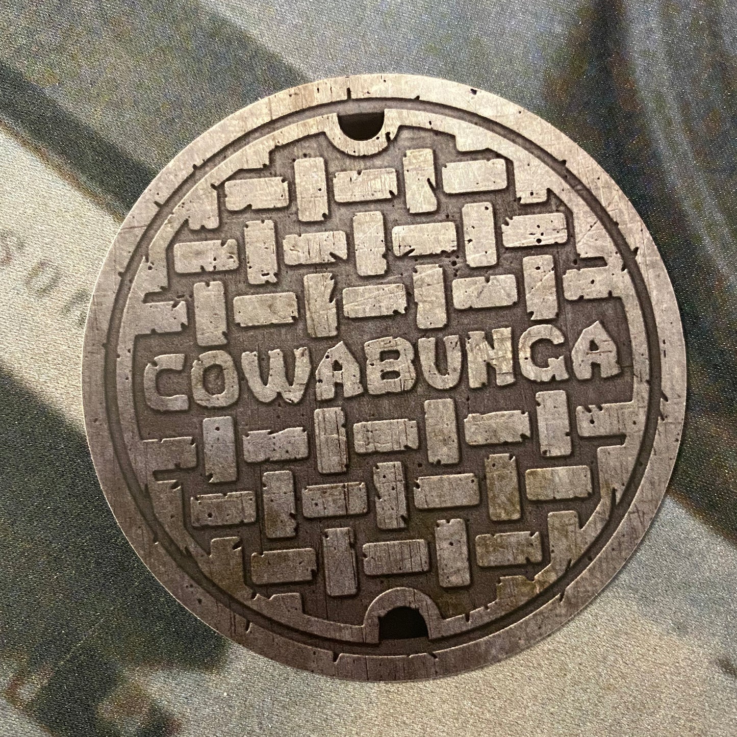 Cowabunga From Down Unda vinyl sticker