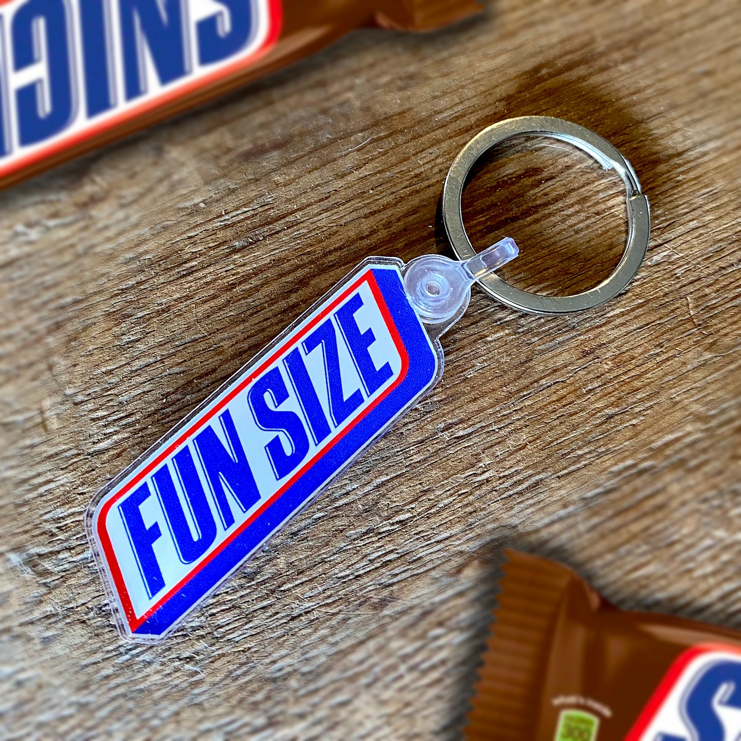 FUN SIZE acrylic keychain
