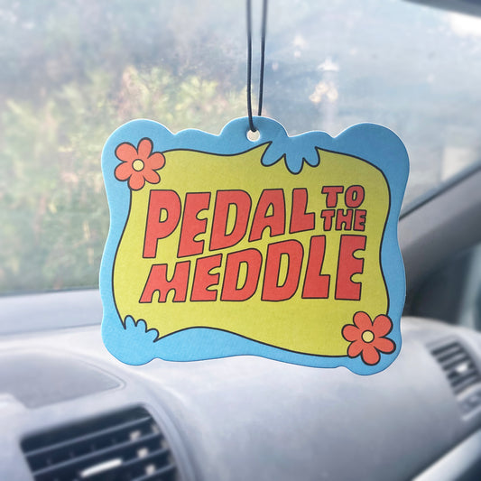 Pedal to the Meddle GARDEN scented hanging air freshener
