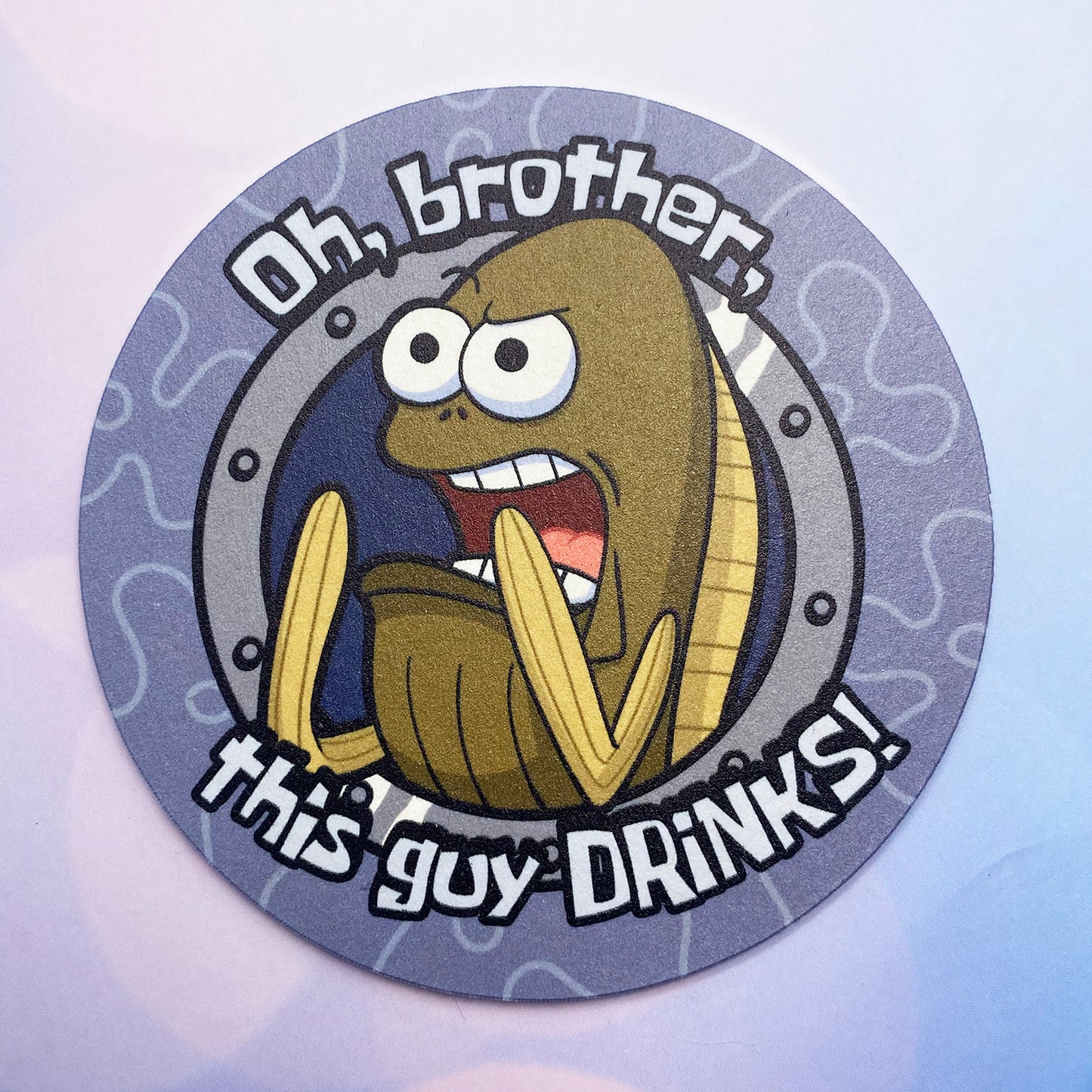 Oh Brother, This Guy Drinks! basic coaster SET OF 4