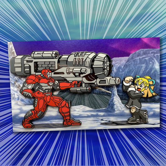 MvC2 ROUND 3 SET 4 hard enamel pin set