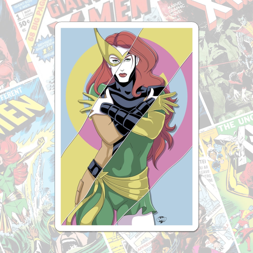 Jeana Grey vinyl sticker