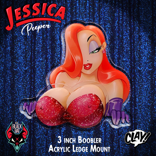 Jessica Peeper Boobler acrylic ledge mount