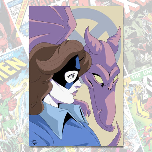 Kitty's Pet matte poster