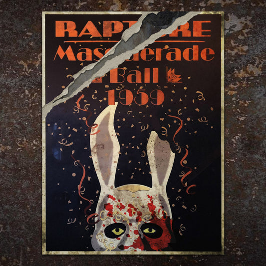 Spliced Masquerade Ball matte poster