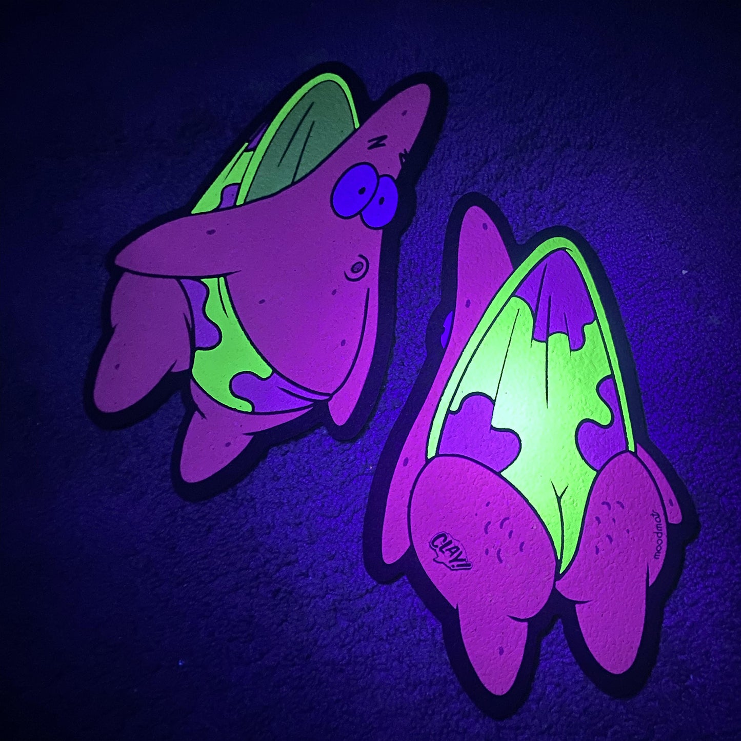 Please Have Mercy UV/GITD double-sided Mood Mat