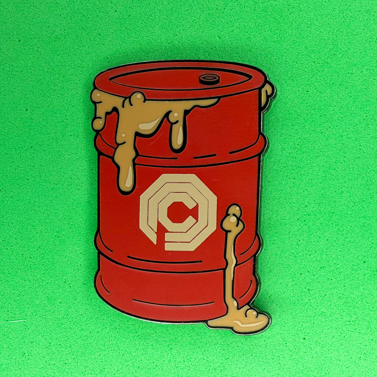 What a Waste 1.75" Hard Enamel Pin