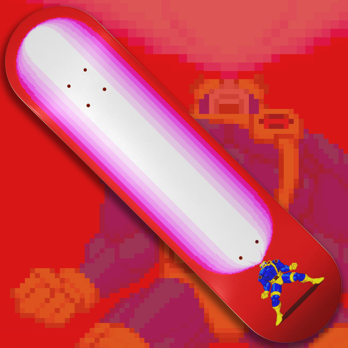 Optic Blast skate deck