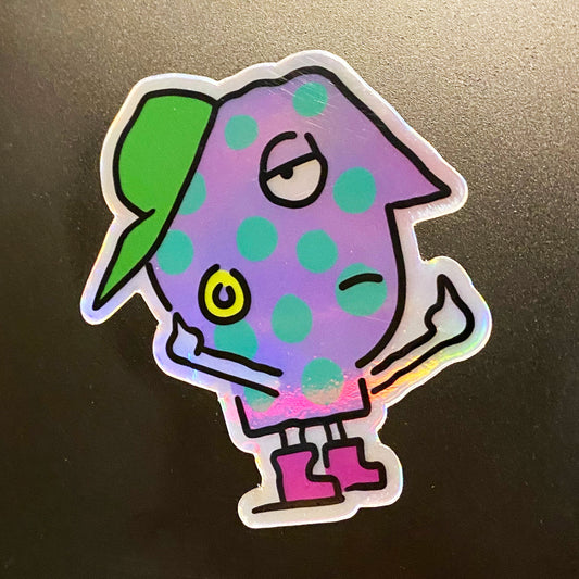 That's Some PBS holographic vinyl sticker