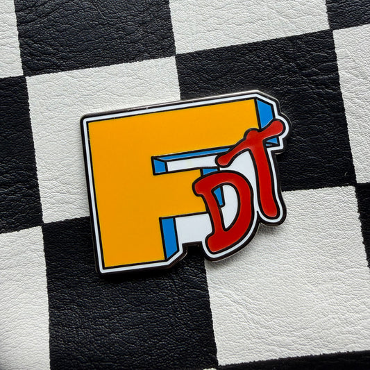 I Want My FDT 1.5" hard enamel pin