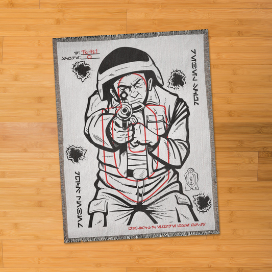 Rebel Scum Target 60" x 80" Woven Blanket