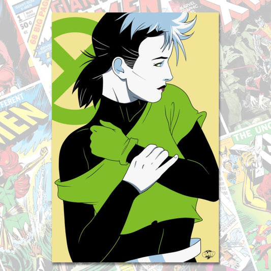 Rogue Glove '80s matte poster