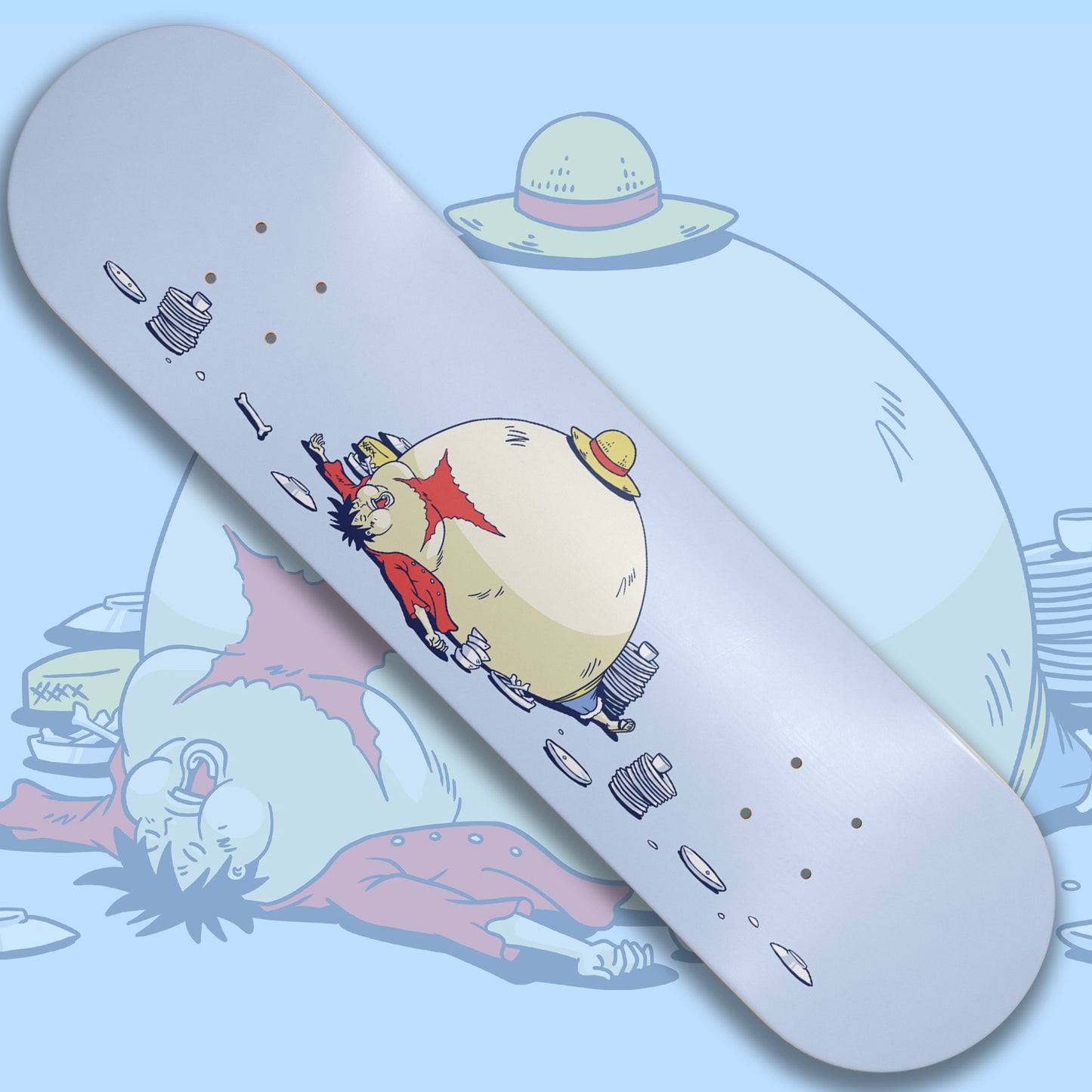 Still Hungry OP skate deck