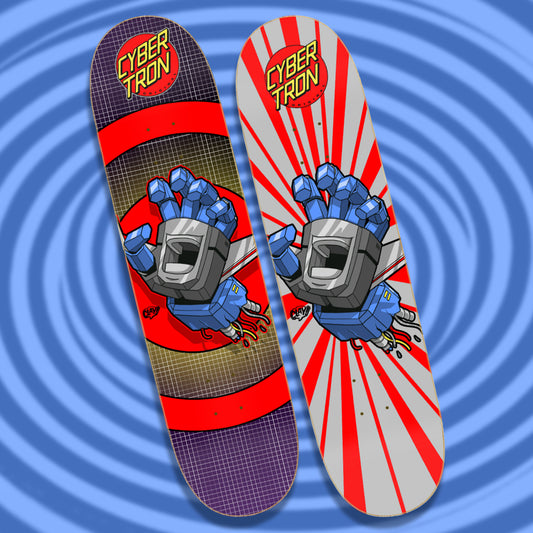 Starscreaming Hand skate deck