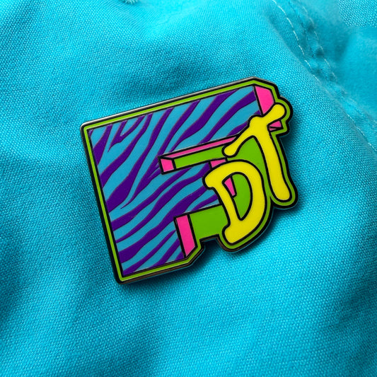 I Want My FDT 1.5" hard enamel pin