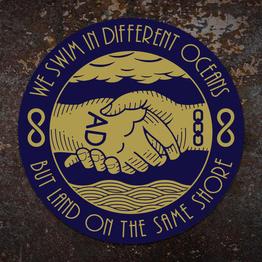 Two Oceans vinyl sticker