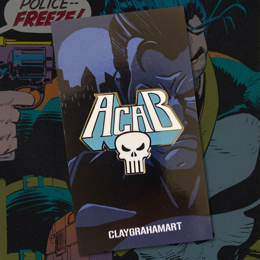 Archaic Corrupt And Broken 1.5" Hard Enamel Pin