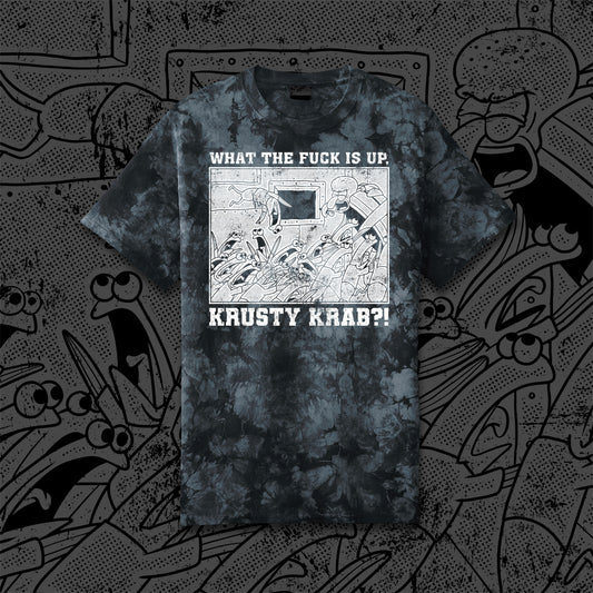 WTF Is Up KK?! tie-dye t-shirt