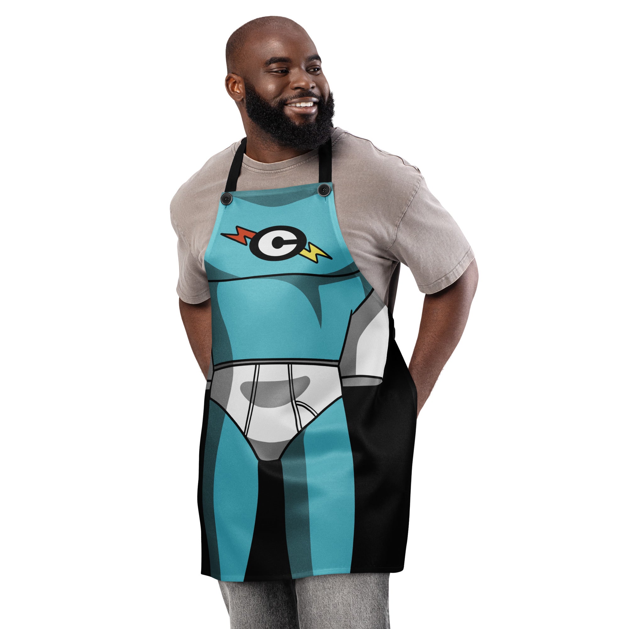 King of the Condiments apron – ClayGrahamArt
