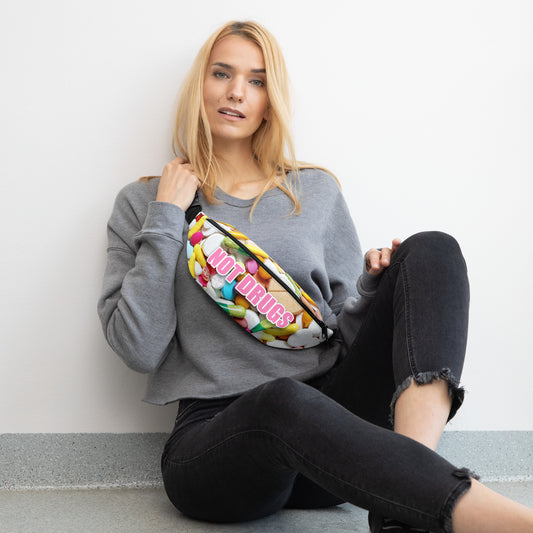 NOT DRUGS fanny pack / crossbody bag