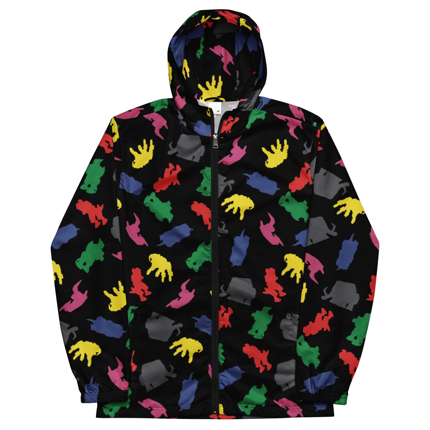 Dino Toss allover windbreaker