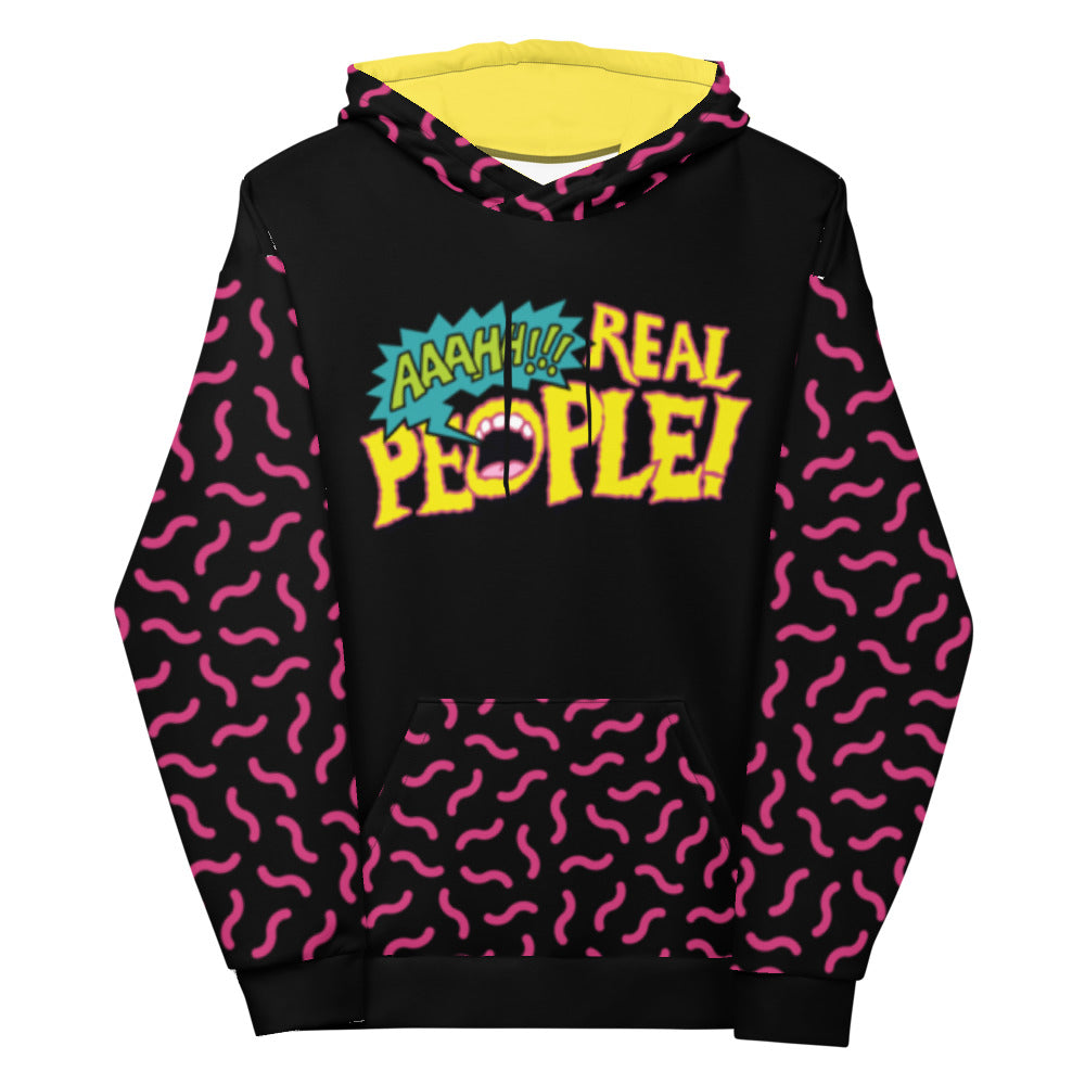 AAAhh! Real People allover pullover hoodie