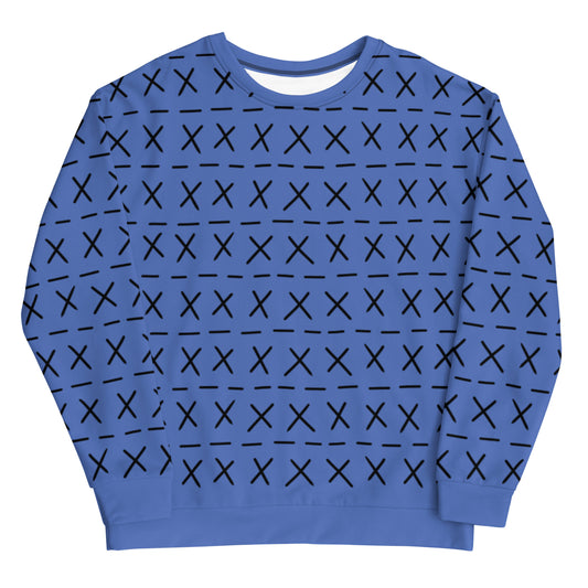 Horseman allover print crewneck sweatshirt