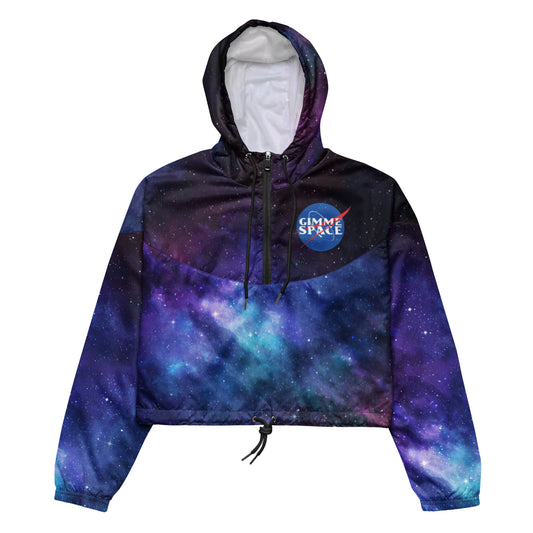 Gimme Space cropped windbreaker