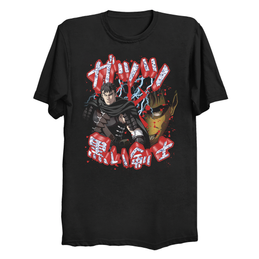 Black Swordsman 90s bootleg rap t-shirt