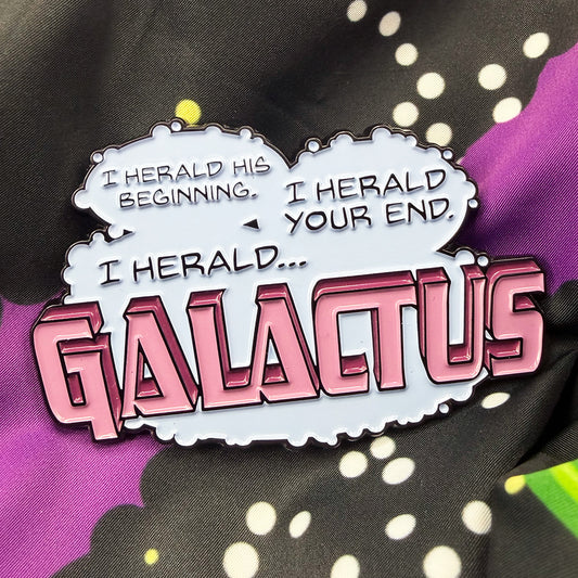 Herald's Message 2.75" Enamel Pin