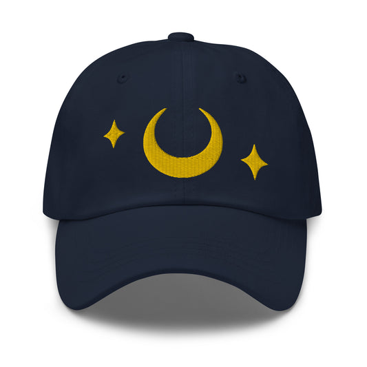 Moon Prism embroidered dad hat